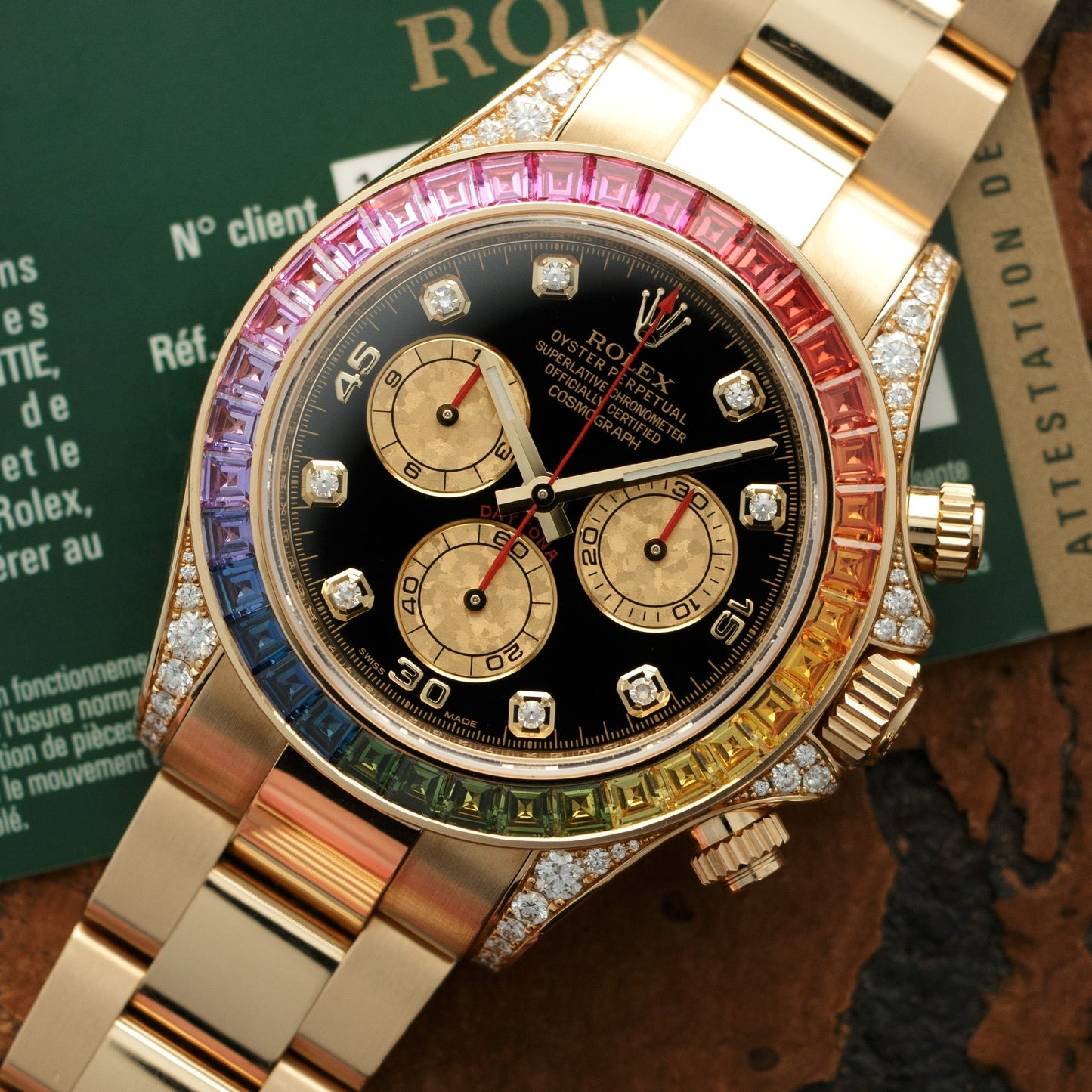 DAYTONA COSMOGRAPH RAINBOW Gold