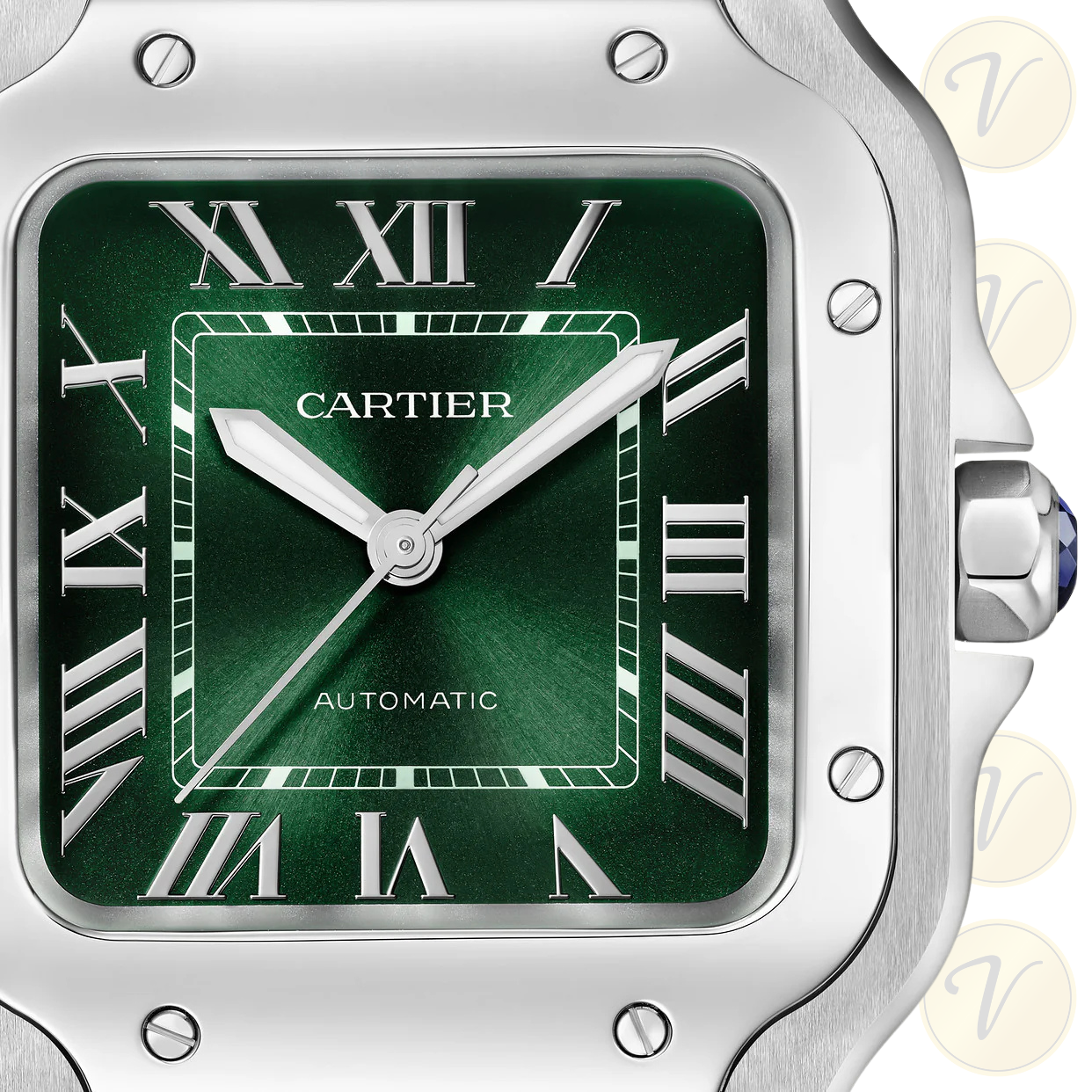 Cartier Santos, Tableau Vert