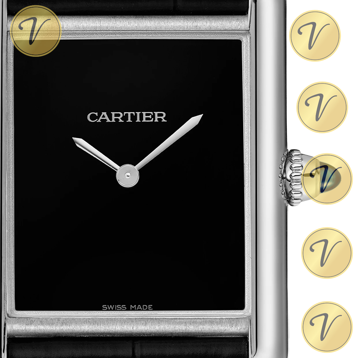 Cartier Tank Louiss Noir