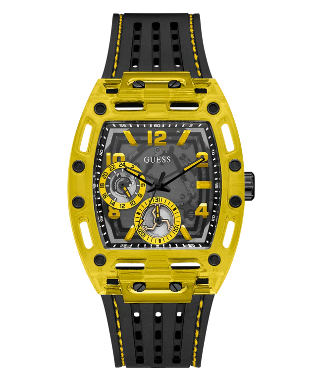Guess GW0499G2 men's watch, silicone strap