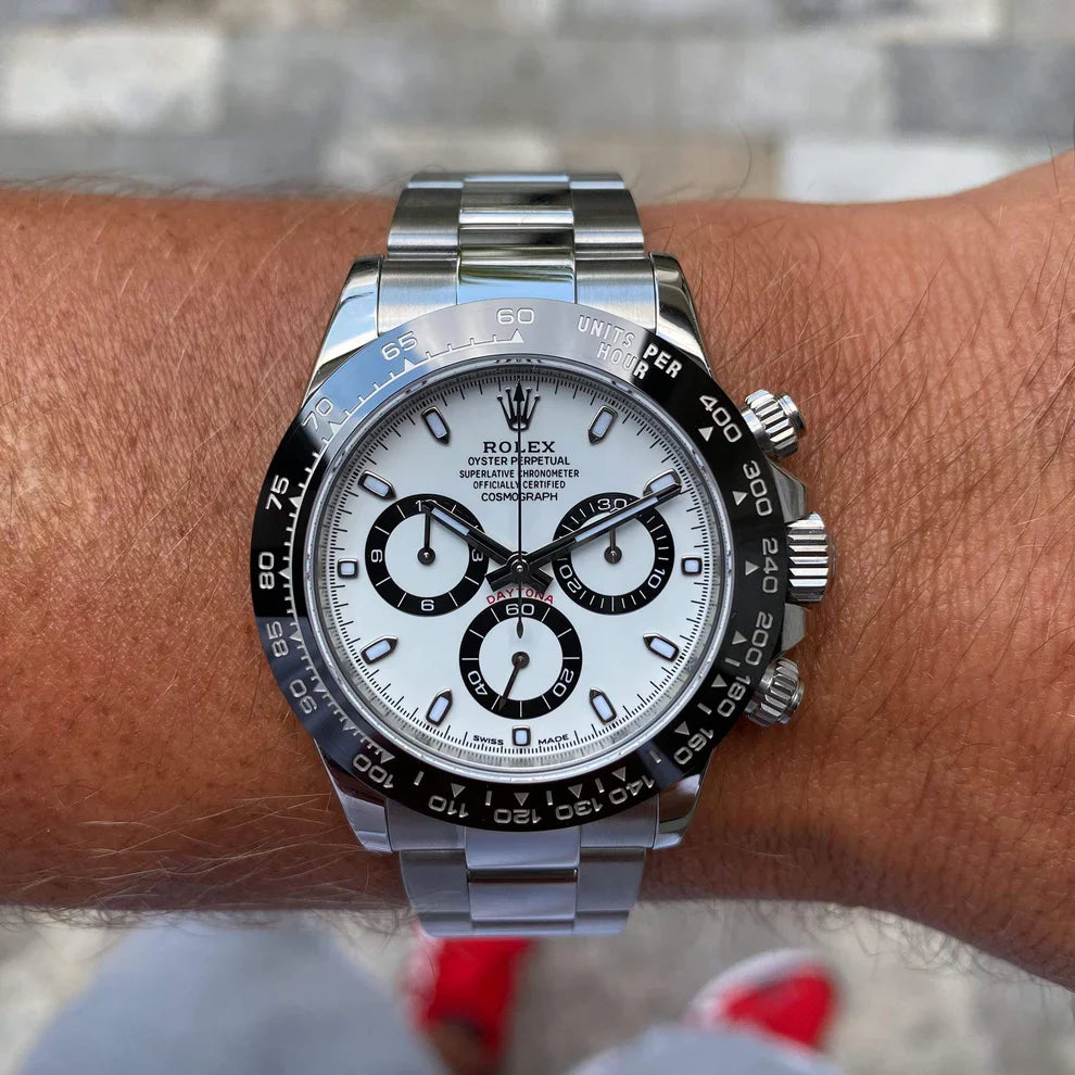Rolex Daytona Cosmographe Fond Blanc Montre Pour Homme