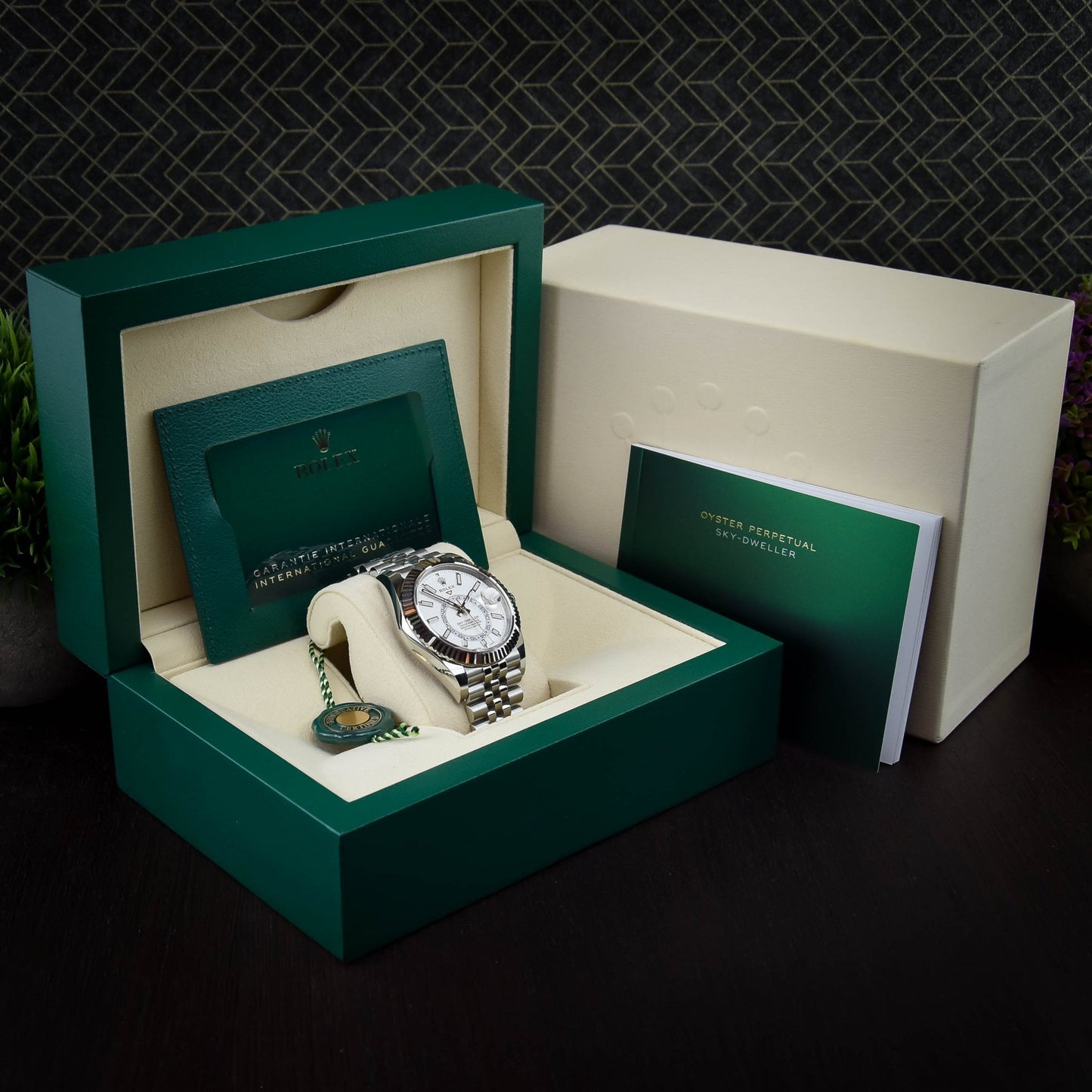 Rolex Sky Dweller white