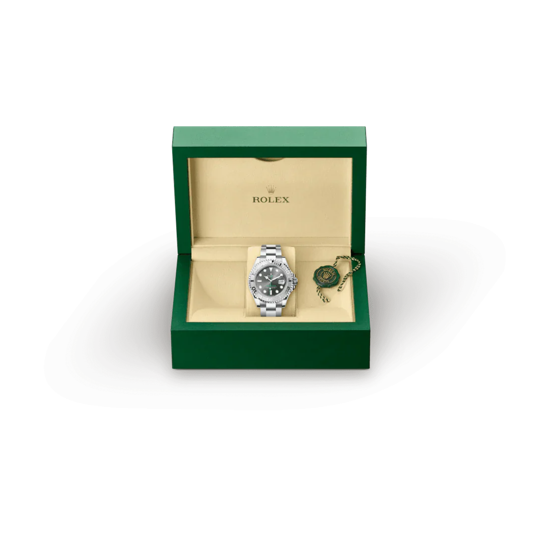 Yacht-Master 40 Oyster, 40 mm, Oystersteel and platinum