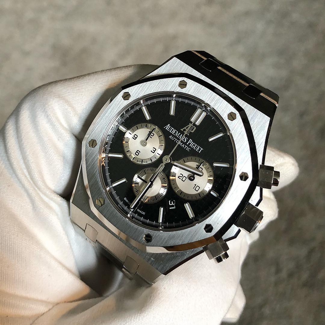 Audemars Piguet Royal Oak Chronograph 41mm Stainless Steel Black Dial
