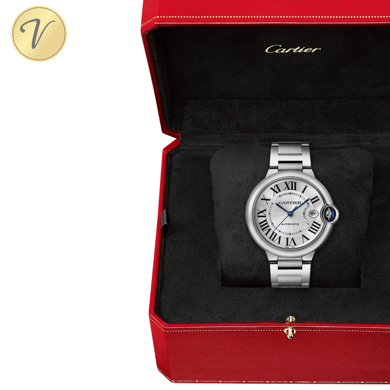 Cartier Ballon Bleu,40 mm