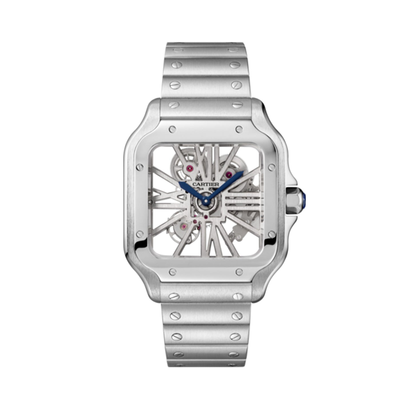 SANTOS DE CARTIER L SKELETON DIAL