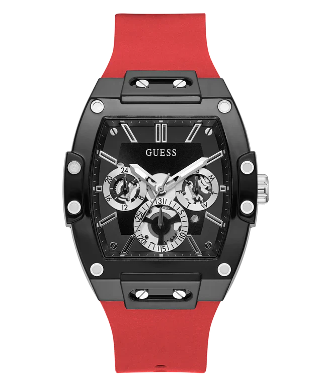 Guess GW0203G4 men's watch, silicone strap