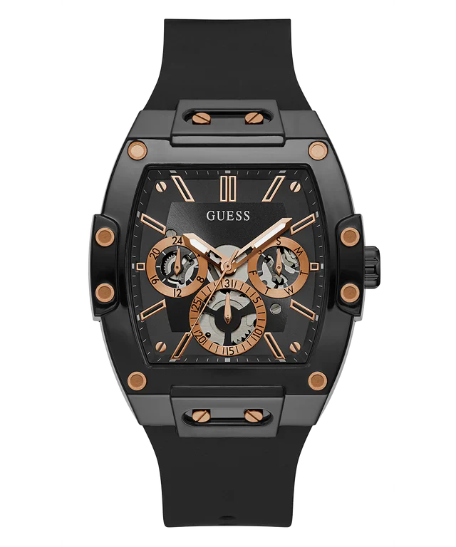 Guess GW0203G8 men's watch, silicone strap