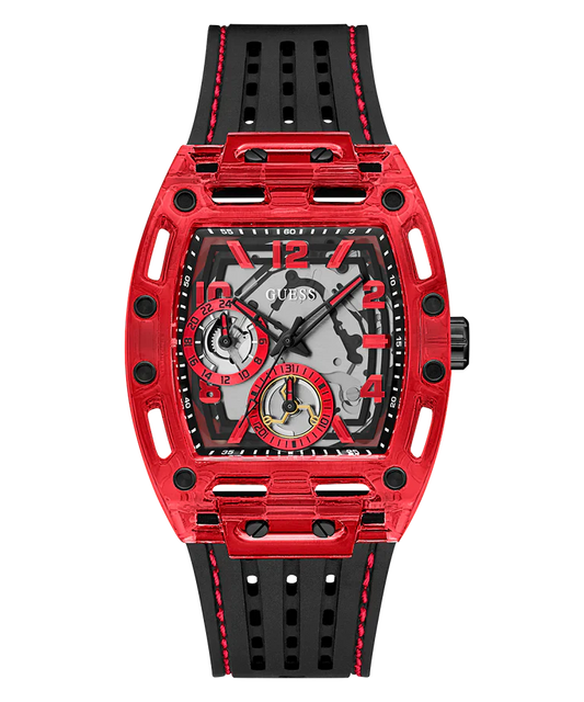 Guess GW0499G4 men's watch, silicone strap