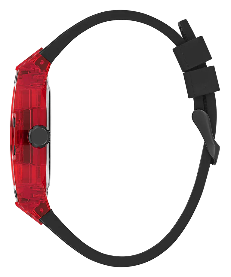 Guess GW0499G4 men's watch, silicone strap