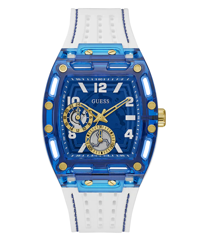 Guess GW0499G6 men's watch, silicone strap