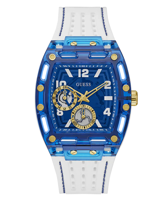 Guess GW0499G6 men's watch, silicone strap