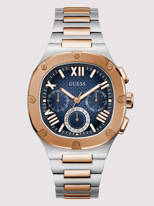 GUESS Mens Gunmetal Multi-function Watch GW0572G4
