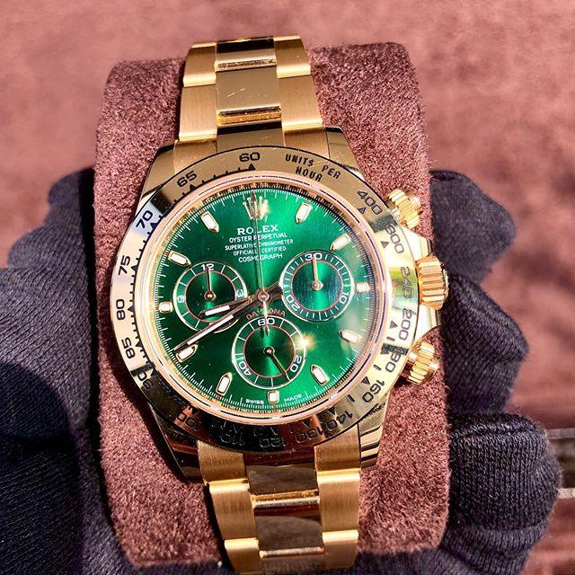Rolex Daytona Cosmographe Fond Vert 116508-0013 Homme
