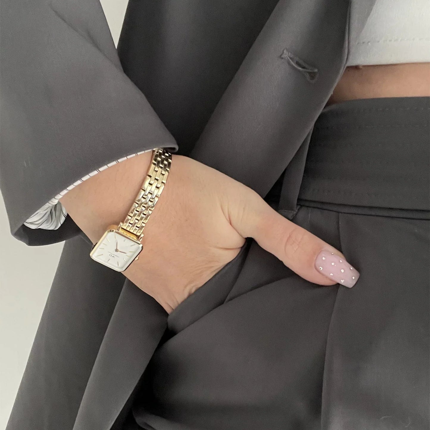 Montre Daniel Wellington QUADRO 5-LINK EVERGOLD