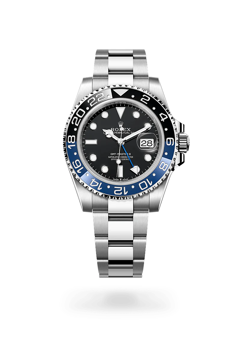 Rolex GMT-Master II Batman 40 mm, acier Oystersteel