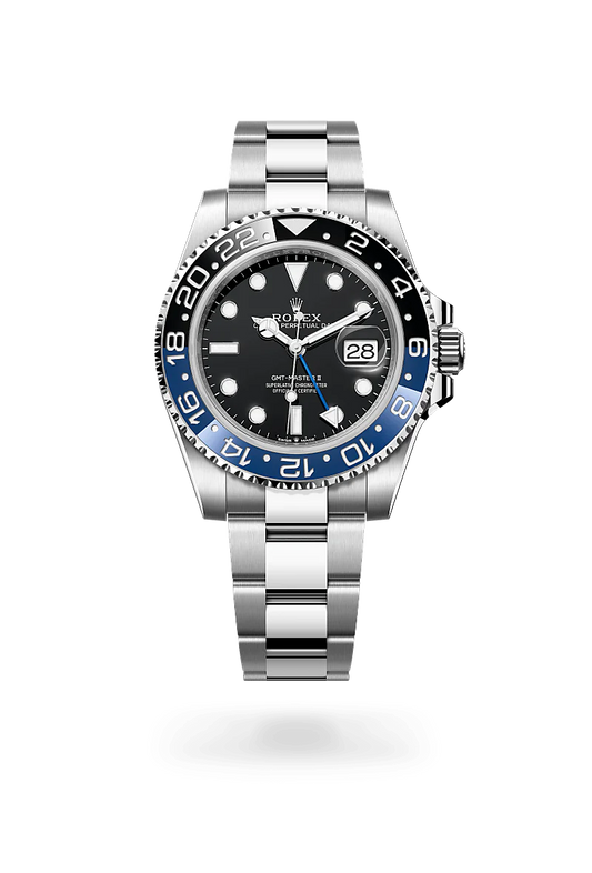 Rolex GMT-Master II Batman 40 mm, acier Oystersteel