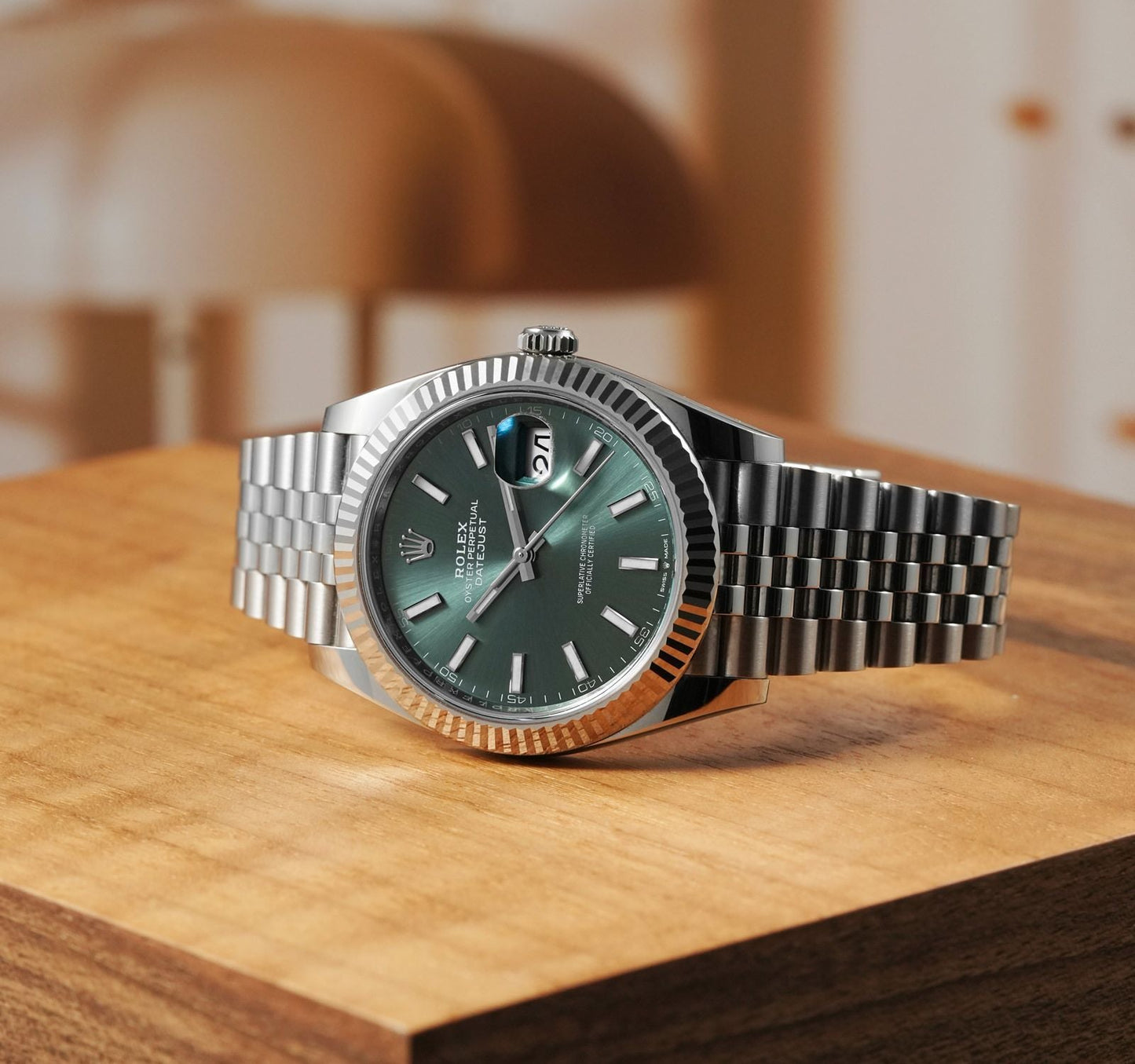 Rolex Datejust Green