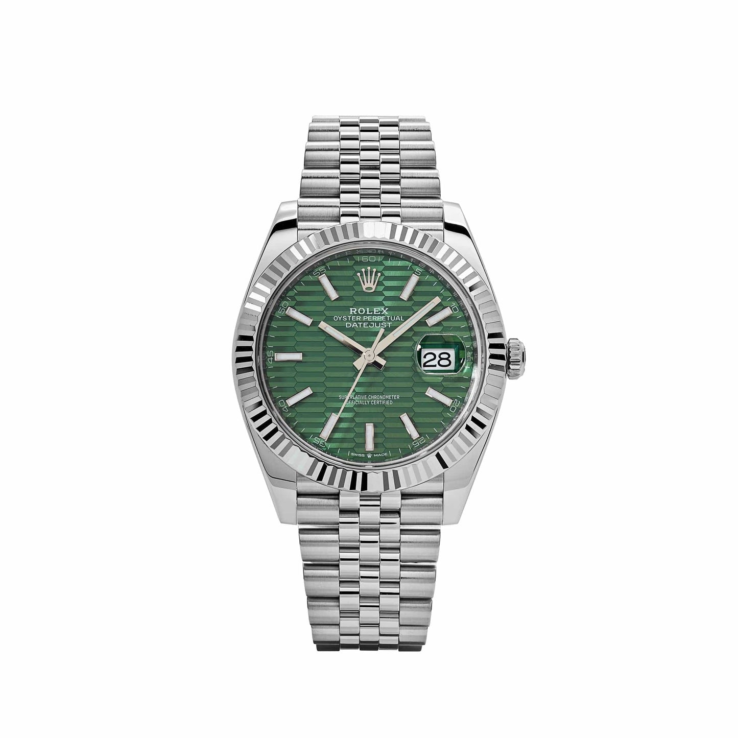 Rolex Datejust Green Motif