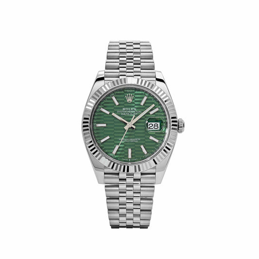 Rolex Datejust Green Motif