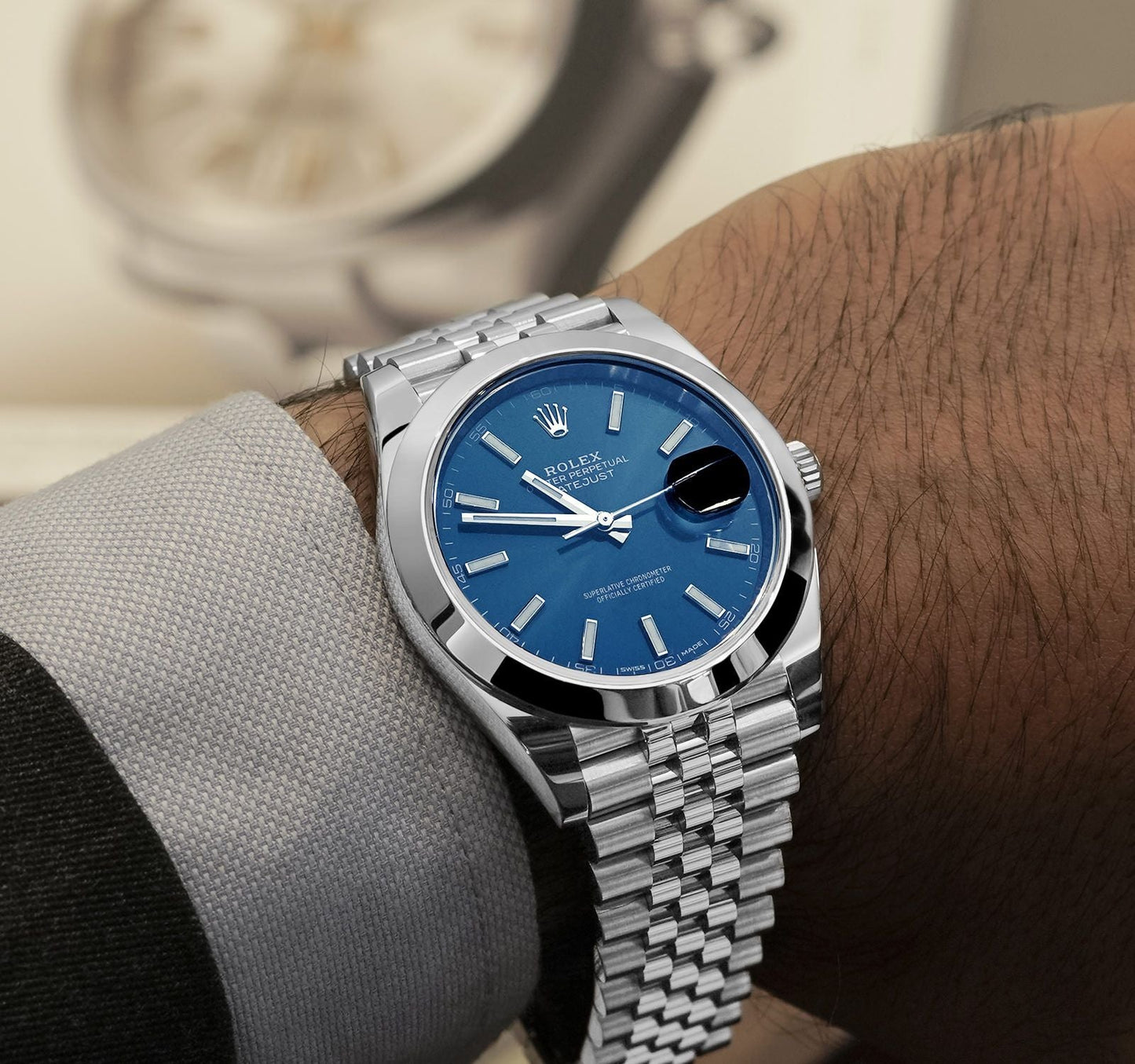 Rolex Datejust Blue