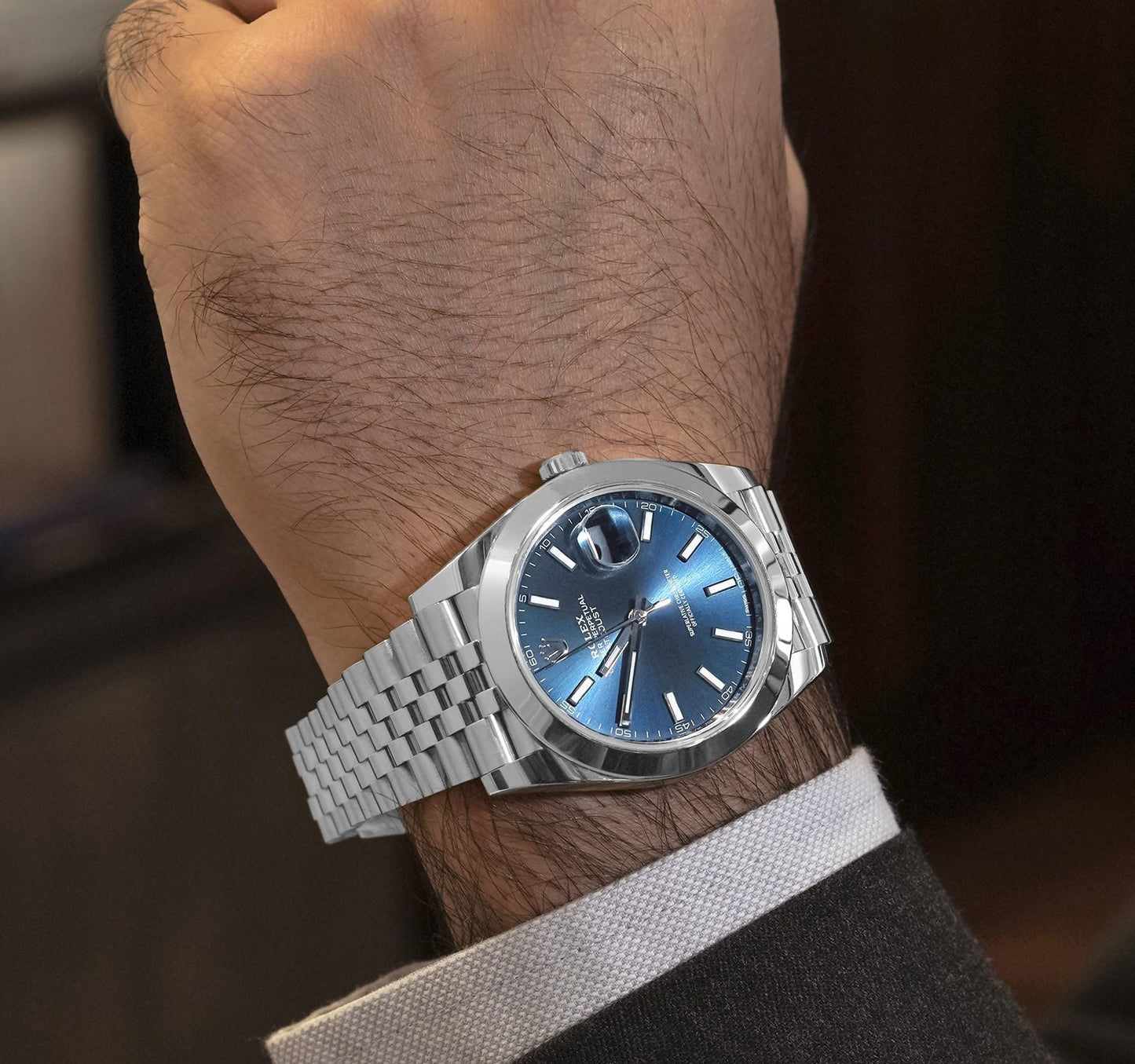 Rolex Datejust Blue
