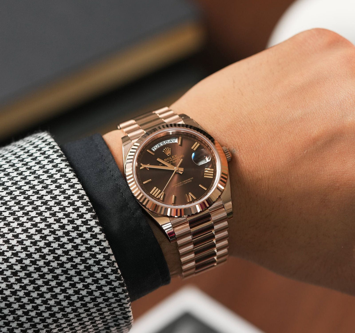 Rolex Daydate Chocolate