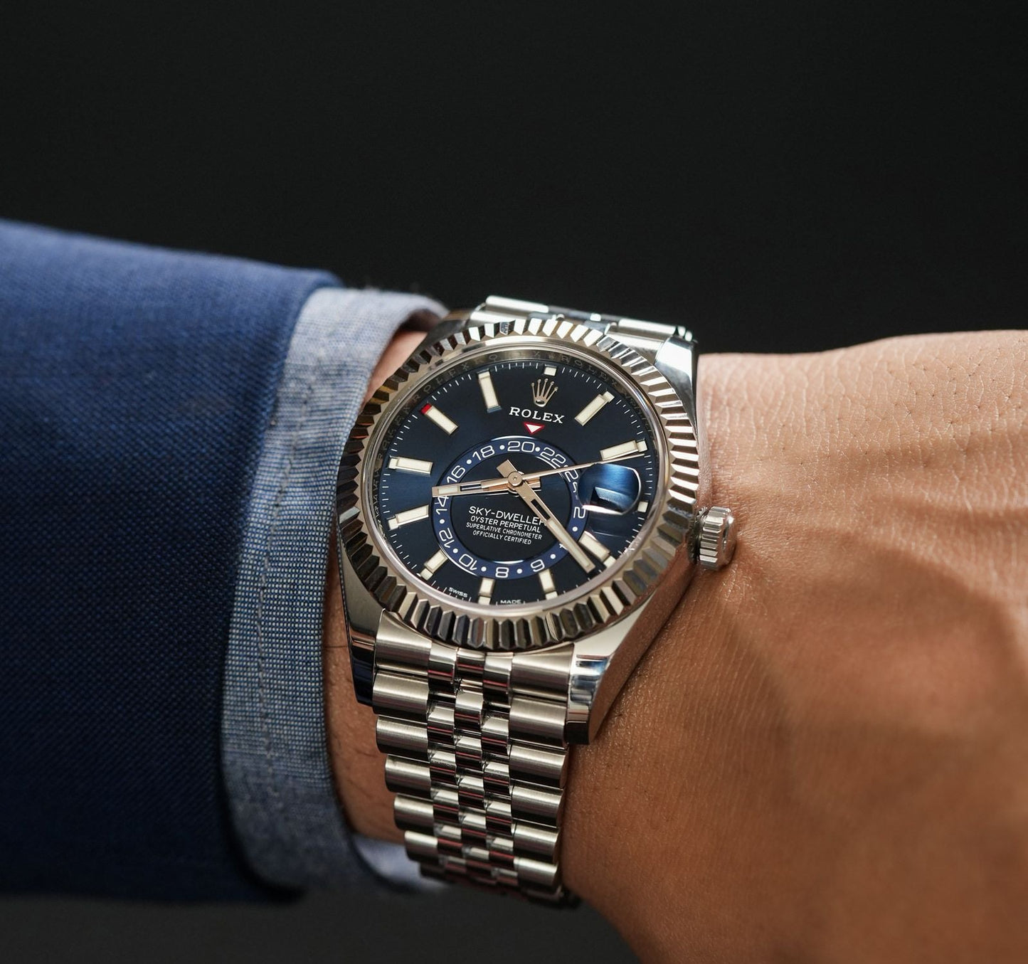 Rolex Sky Dweller Blue