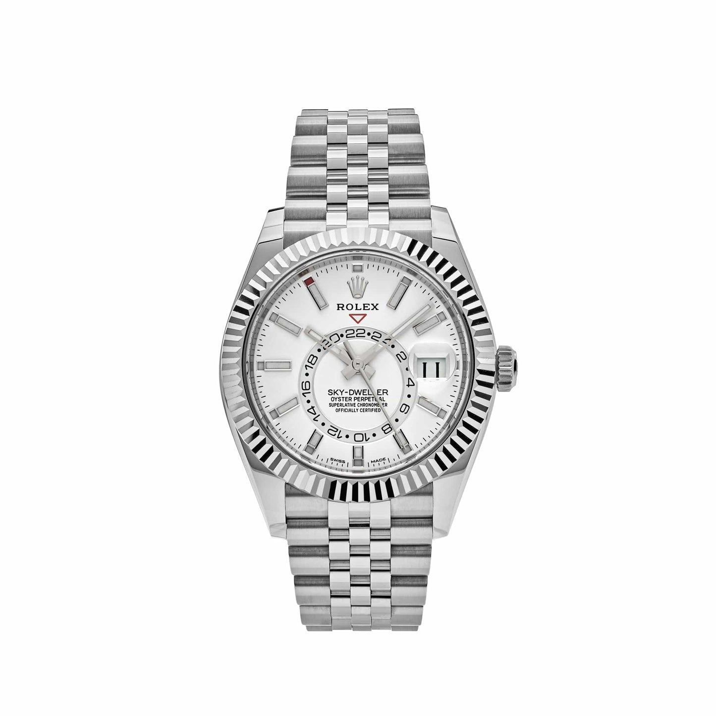 Rolex Sky Dweller white